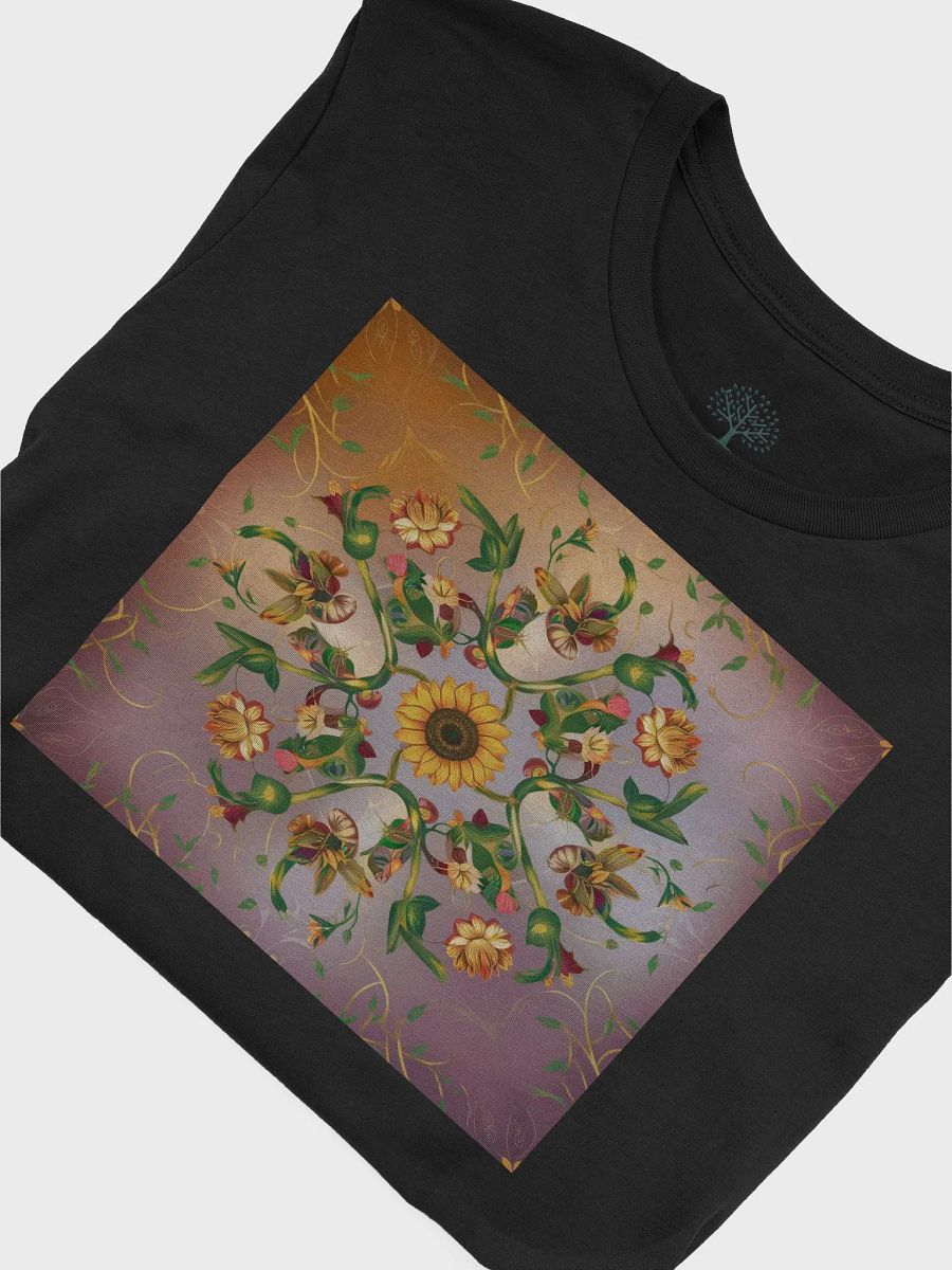 Graphic Grove Floral Mandala Sunflower T-Shirt - Unisex Comfort product image (7)