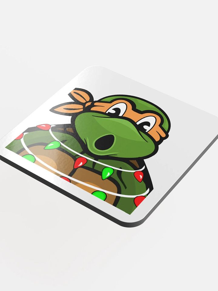 Mikey Lights Glossed Cork Coaster product image (1)