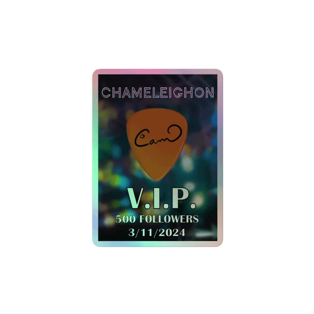 LIMITED EDITION - 500 Follower Holographic Sticker product image (1)