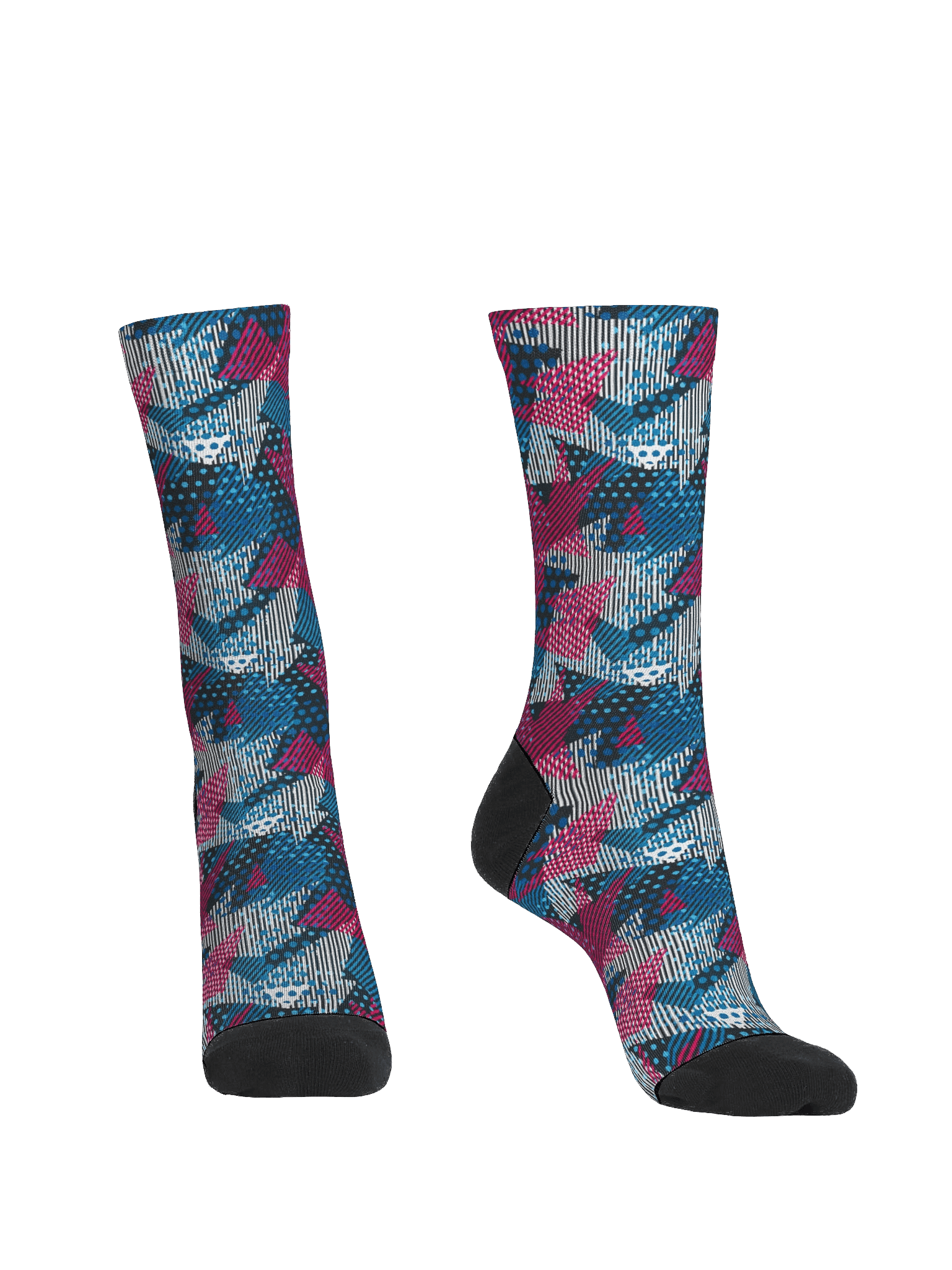 Devils Shapes | Premium Sustainable Crew Socks product image (2)