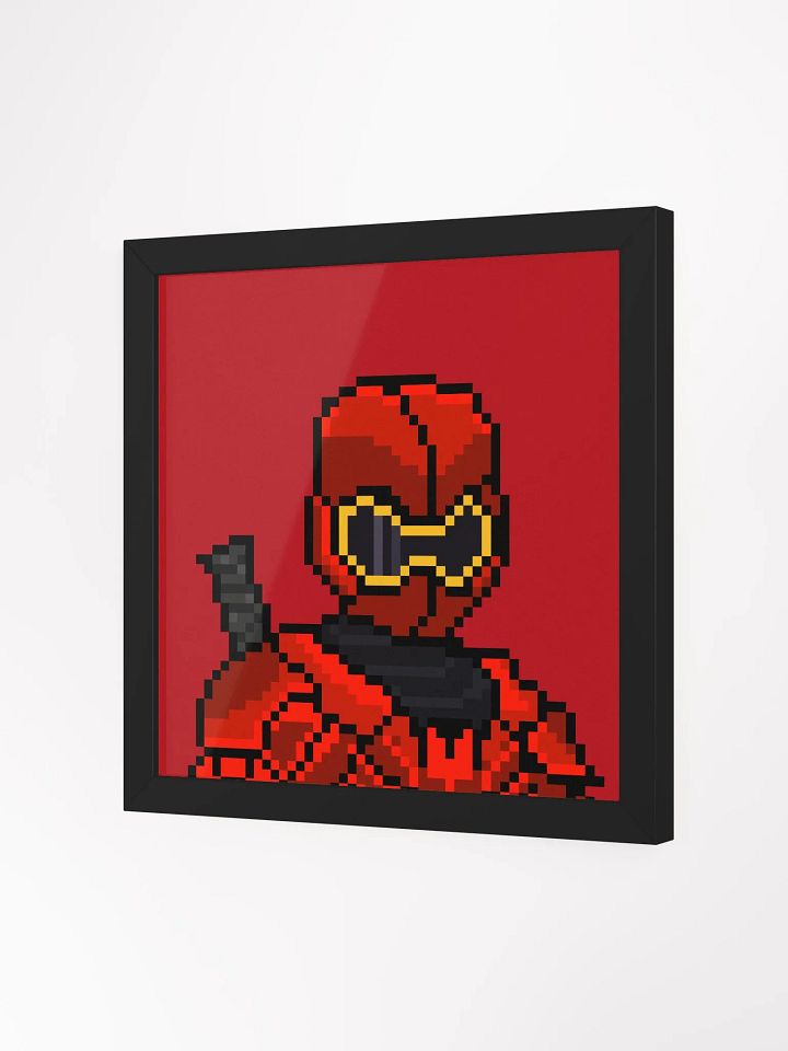 Power Zerp #1863 Red Ninja Squared Frame product image (2)