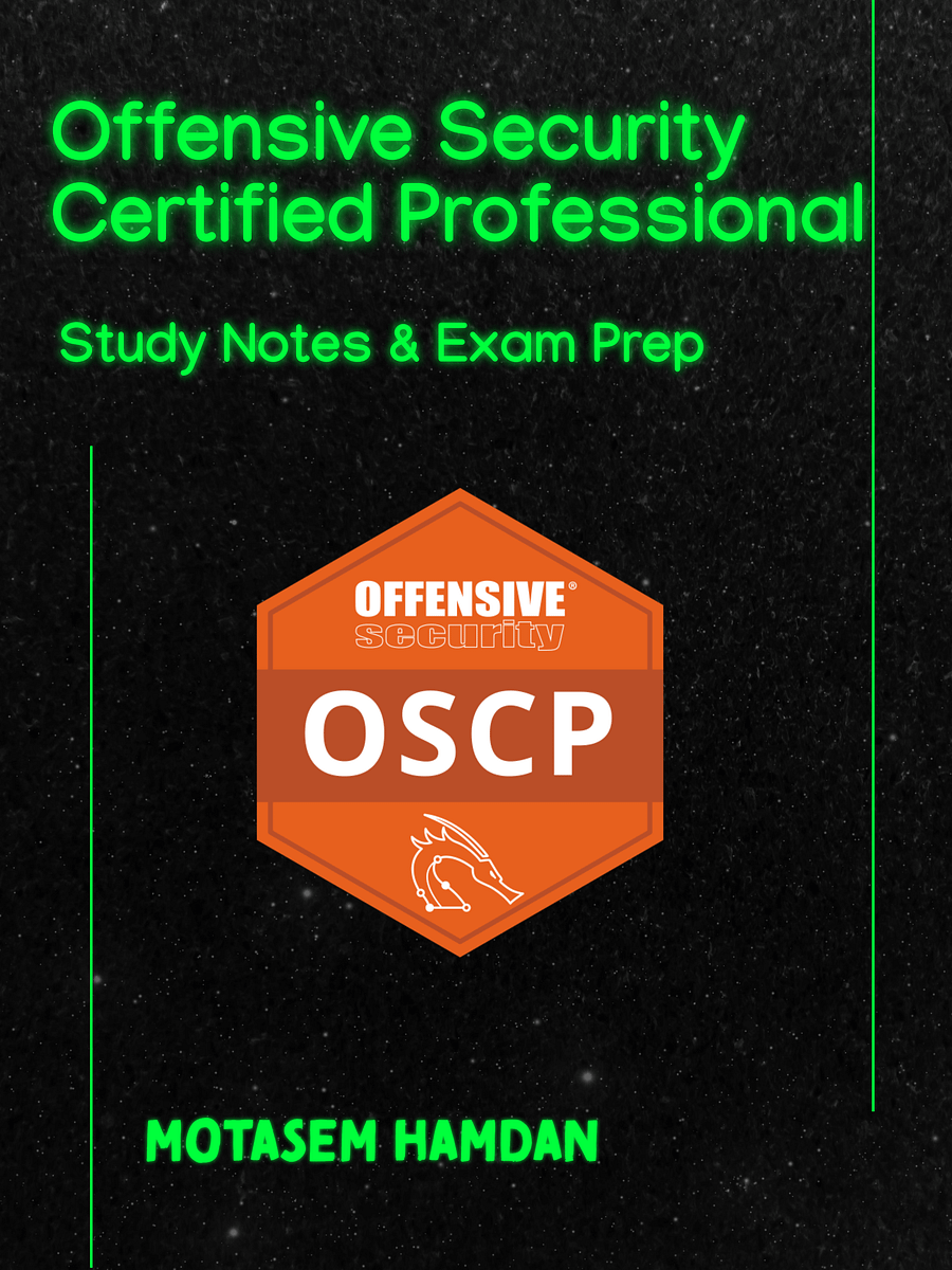 Offensive Security Certified Professional Study Notes and Guide product image (1)