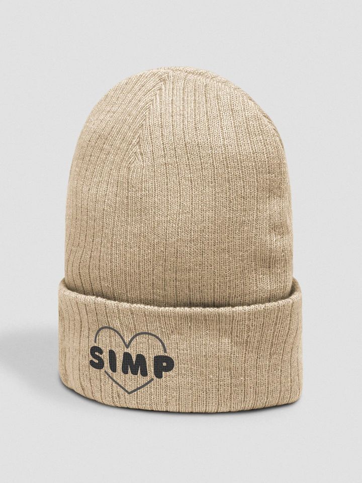 Simp (Black Text) Beanie product image (6)