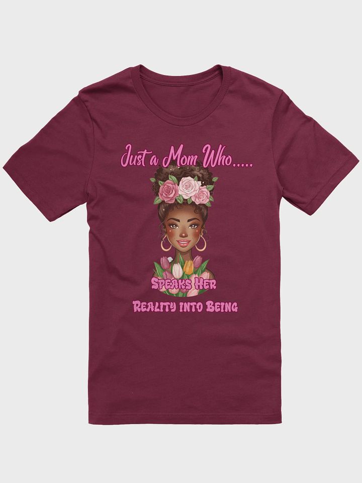 Floral Reality Mom T-Shirt product image (3)