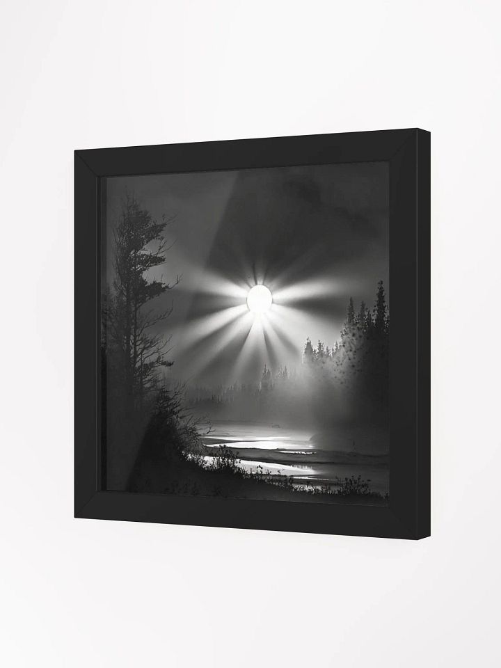 Dawn in Black & White Wall Art product image (2)