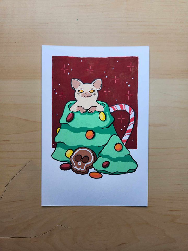 Dessin original Noël Souris product image (2)