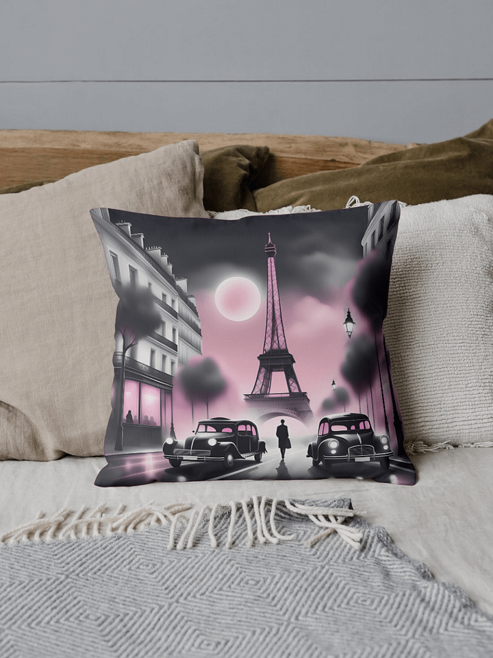 Dreamy Eiffel Tower Cityscape Pillow product image (1)
