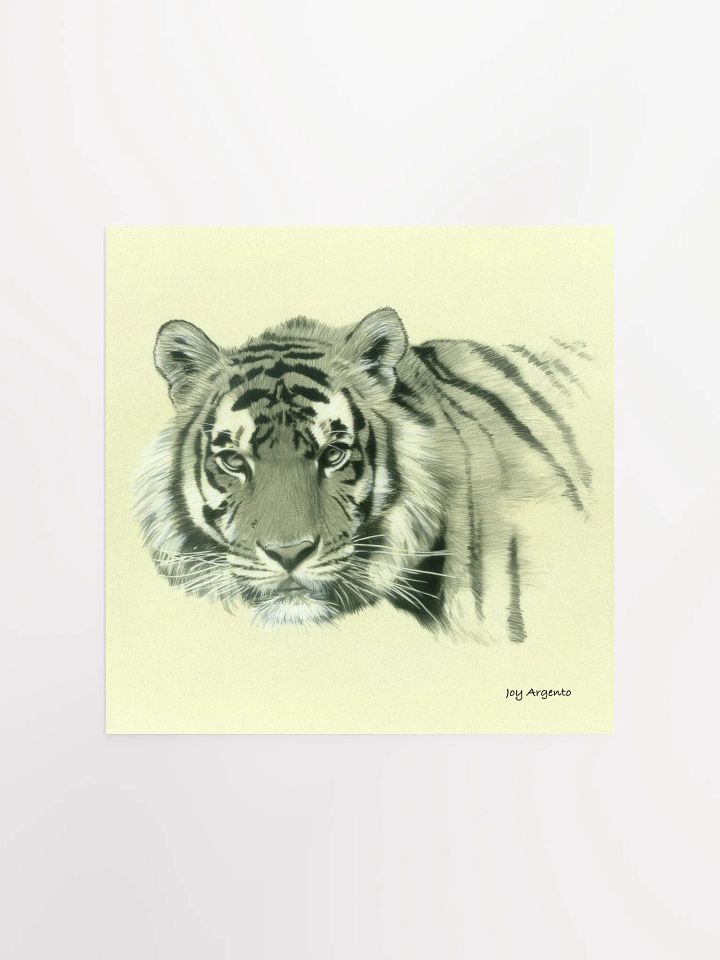 Tiger on Yellow Print product image (2)