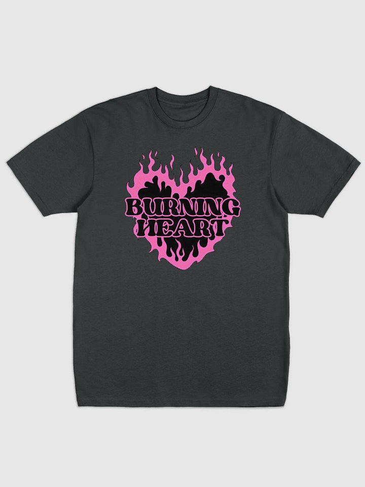 Burning Heart Heavyweight T-shirt product image (1)