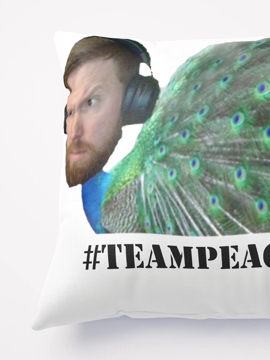 #TeamPeacock Pillow product image (3)