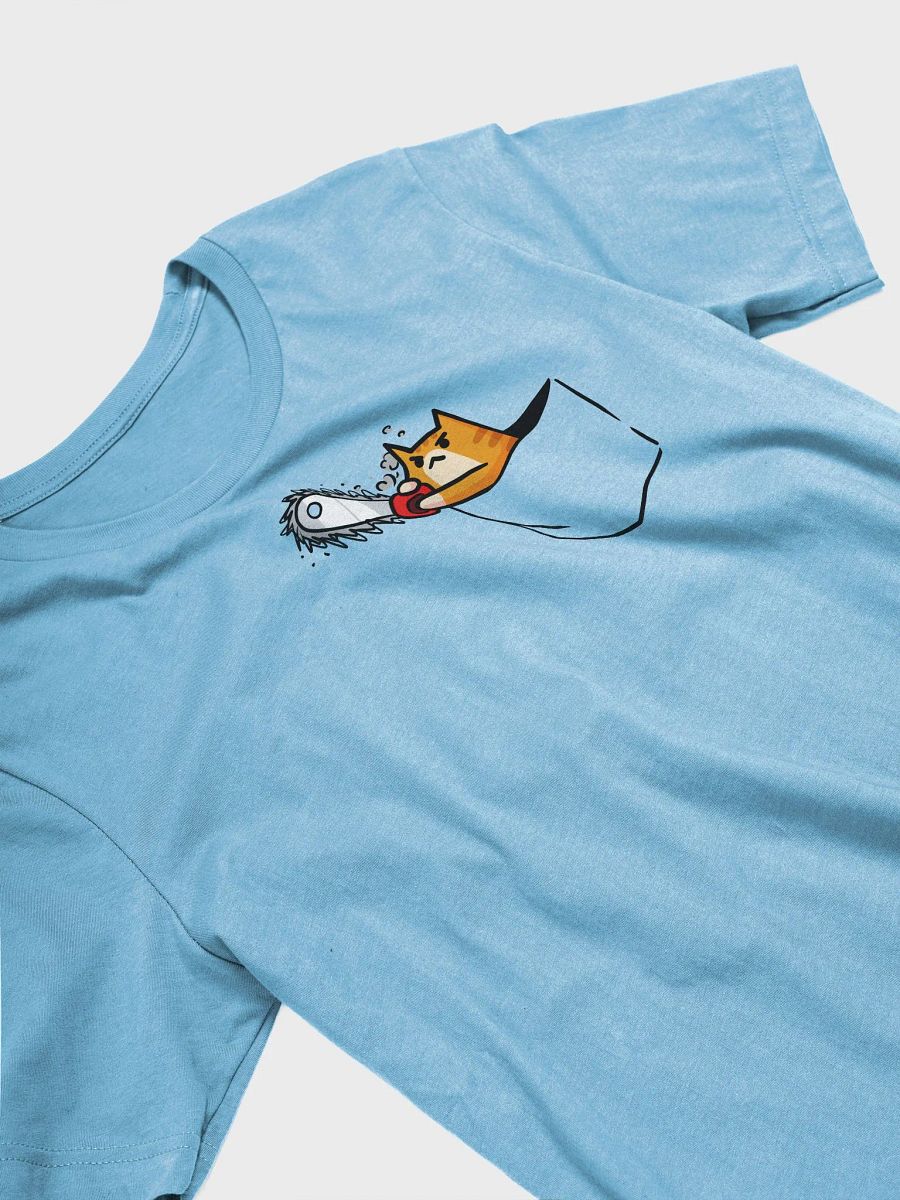Kitty + Pocket + Chainsaw T-Shirt product image (4)