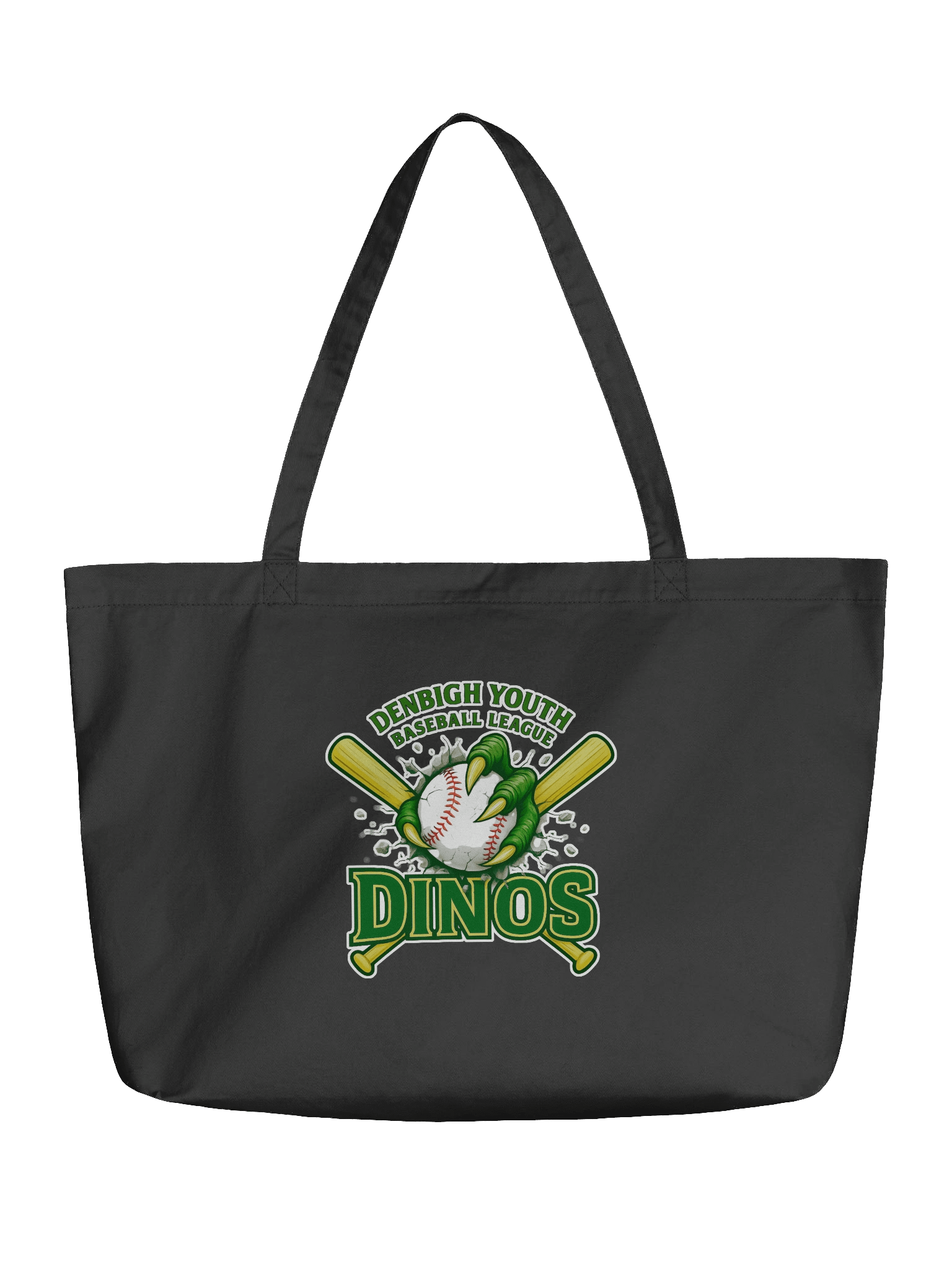 Dino Claw Baseball Tote Bag product image (1)