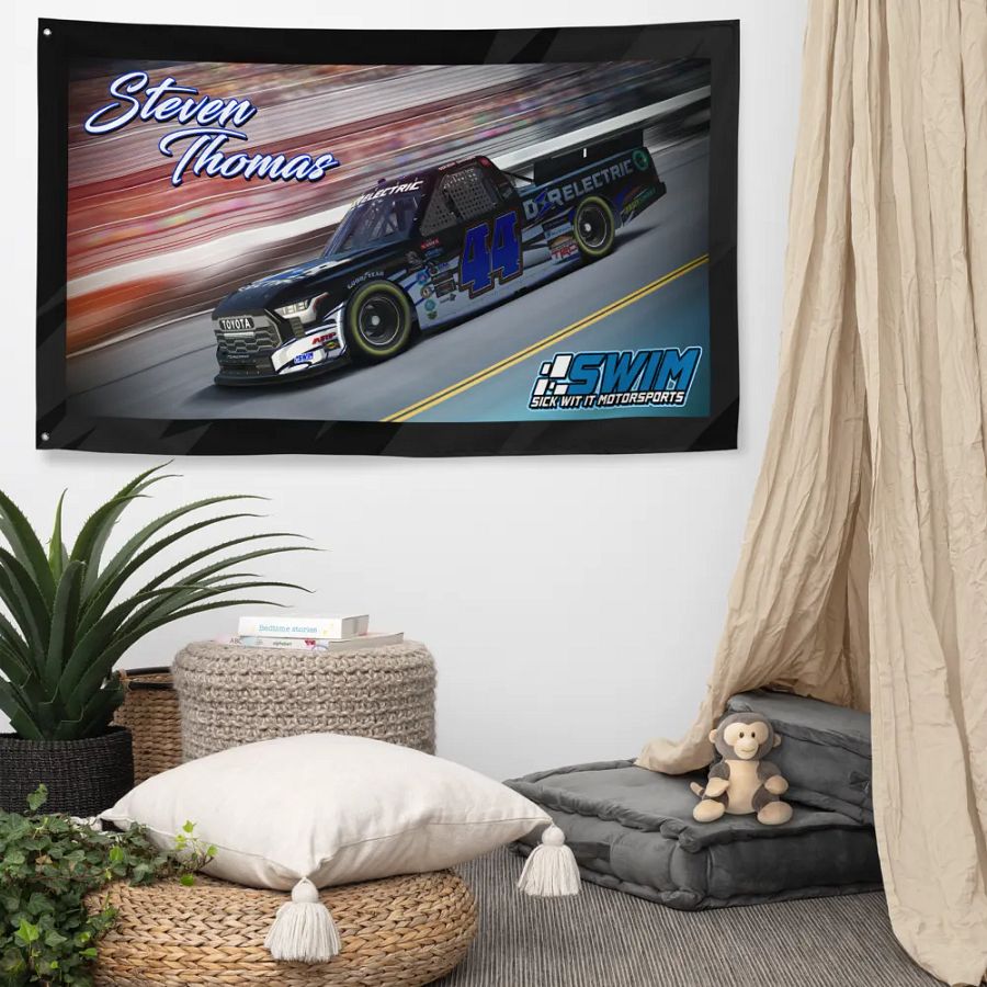 Steven Thomas #44 Driver Flag product image (5)