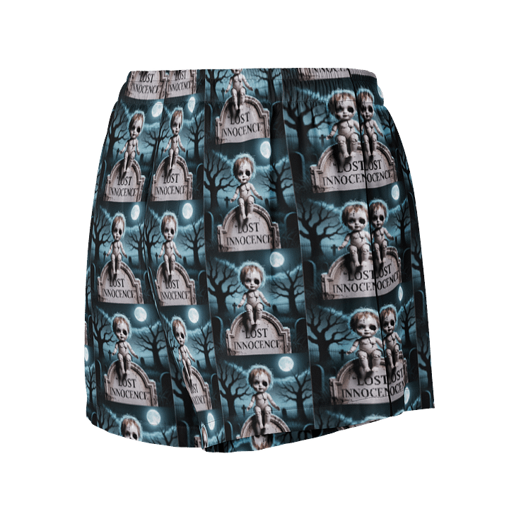 Midnight Veil Designs - Gothic "Lost Innocence" All-Over Print Women's Pyjama Shorts product image (3)