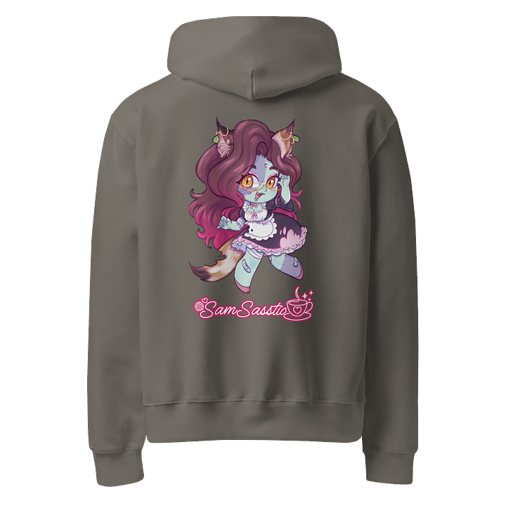 SamSasstic Cat Maid Zombie Design Hoodie product image (6)