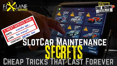🛠️ Slot Car Maintenance SECRETS 🛠️
It’s not glamorous… but it’s the reason your cars stay smooth, fast, and race-ready.

Chea...