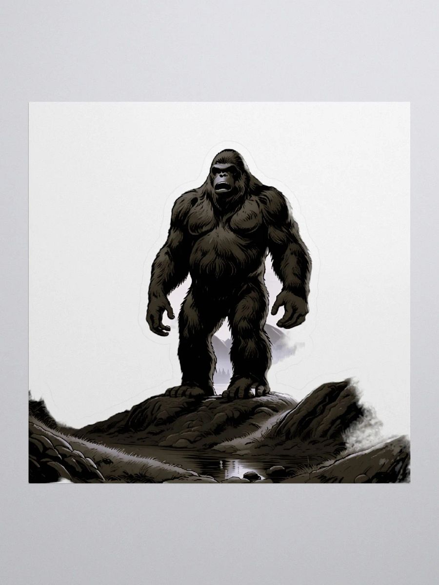 Kiss Cut Bigfoot Stickers product image (1)