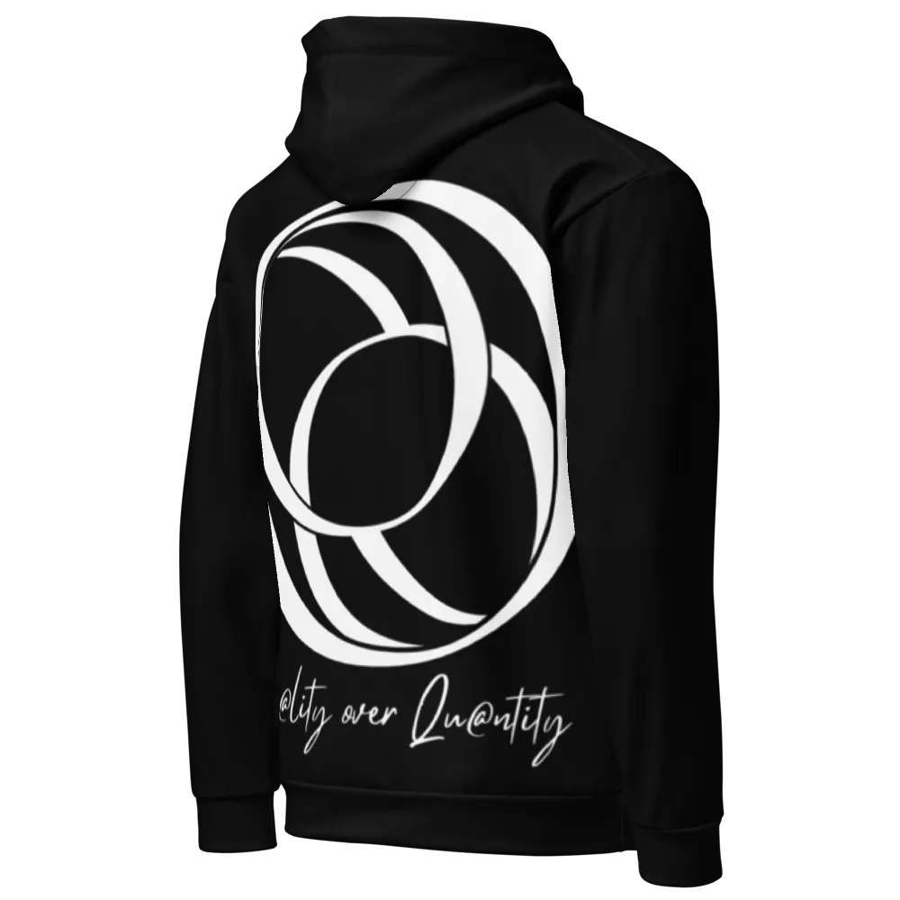 QOQ/Logo Hoodie (Black) product image (4)
