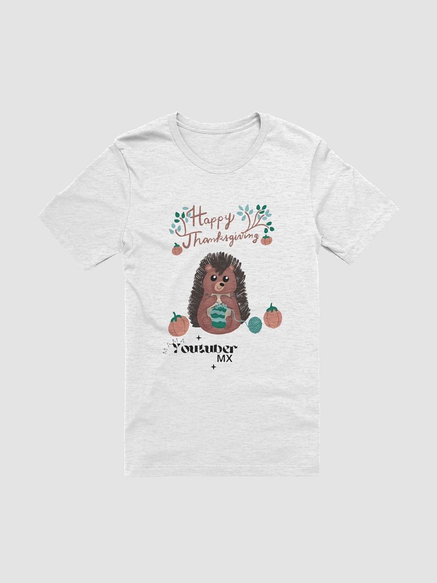 Knitting Hedgehog Thanksgiving T-Shirt product image (5)