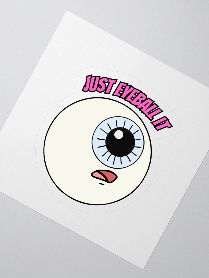 Just Eyeball It Stickers product image (4)