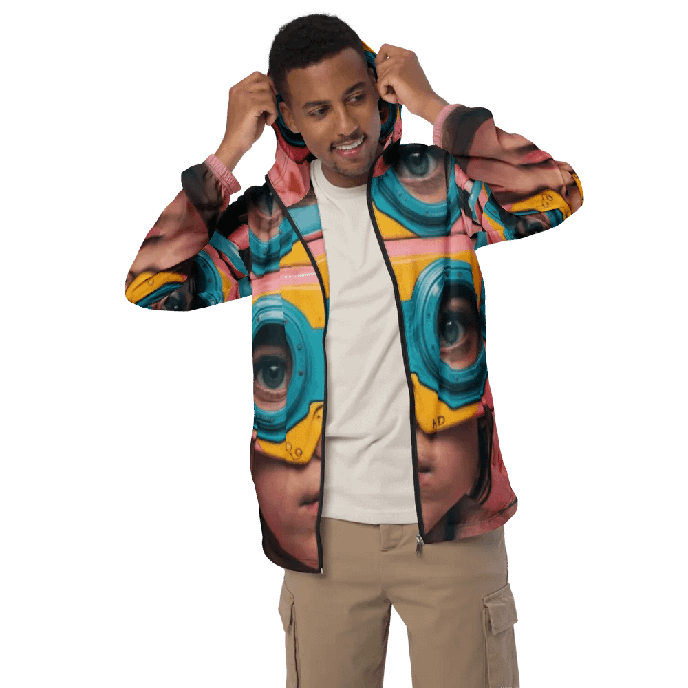 Whimsical òógle Kidsplay All-Over Print Windbreaker product image (10)