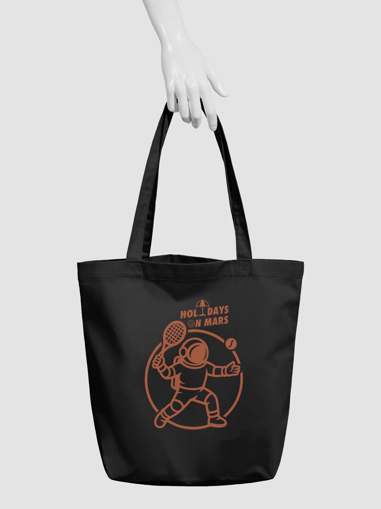 Holidays On Mars | Astronaut Tennis Player Tote Bag product image (3)