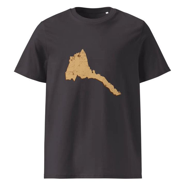 Vintage Eritrea Map Organic Tee product image (5)