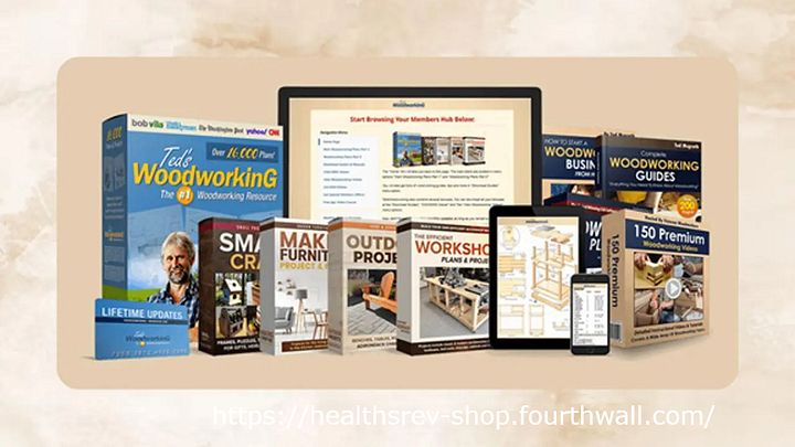 Teds WoodWorking Reviews: Practical Tips & Free PDF Plans On How To Work Wooden Materials - TedsWoodworking product image (1)