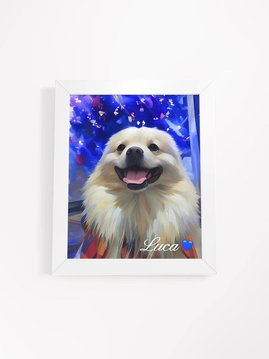 KNOW LUCA’S STORY💙 / FRAMED HIGH-QUALITY MATTE POSTER product image (9)