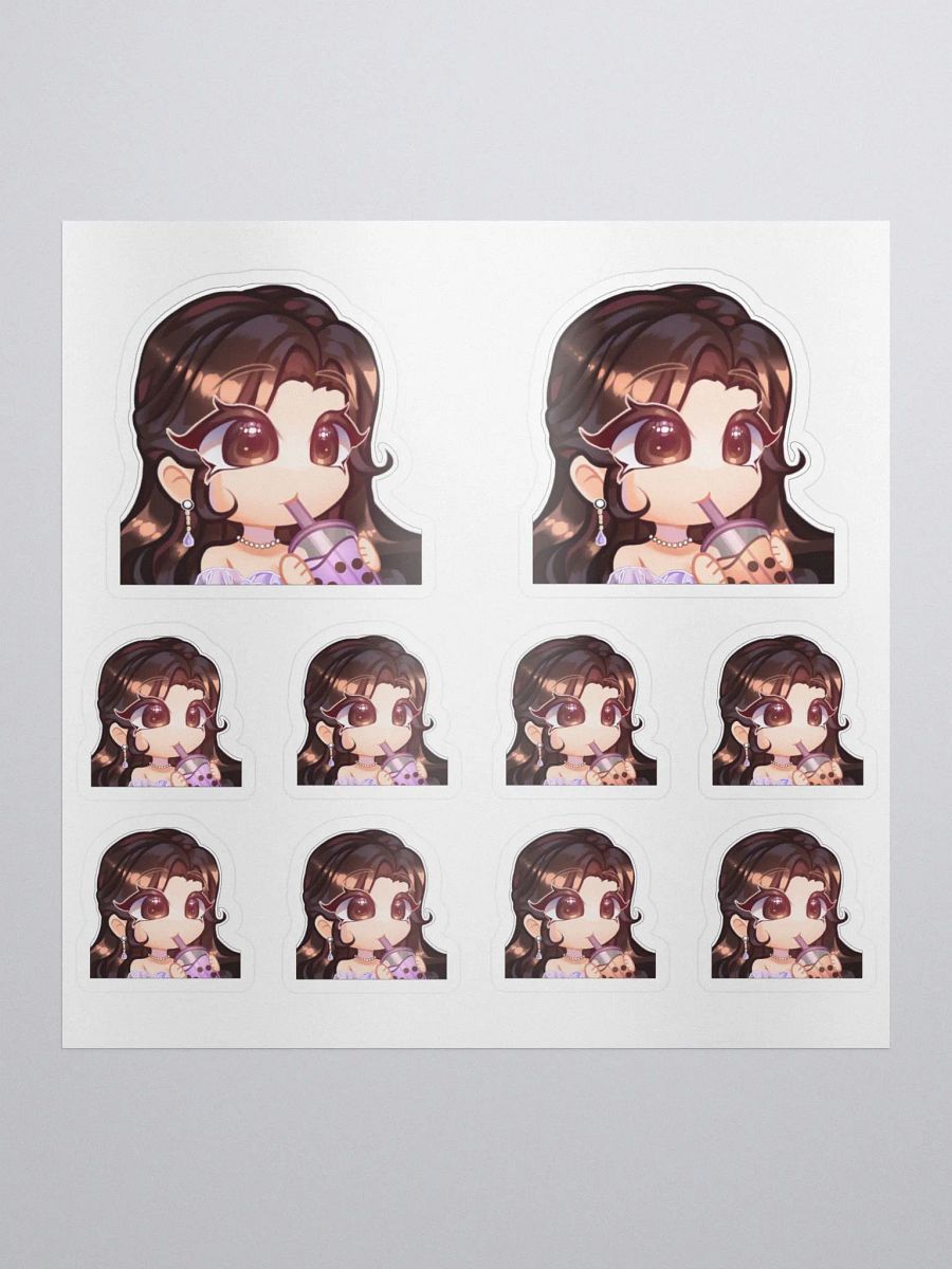 Boba Emotes Sticker Sheet product image (1)