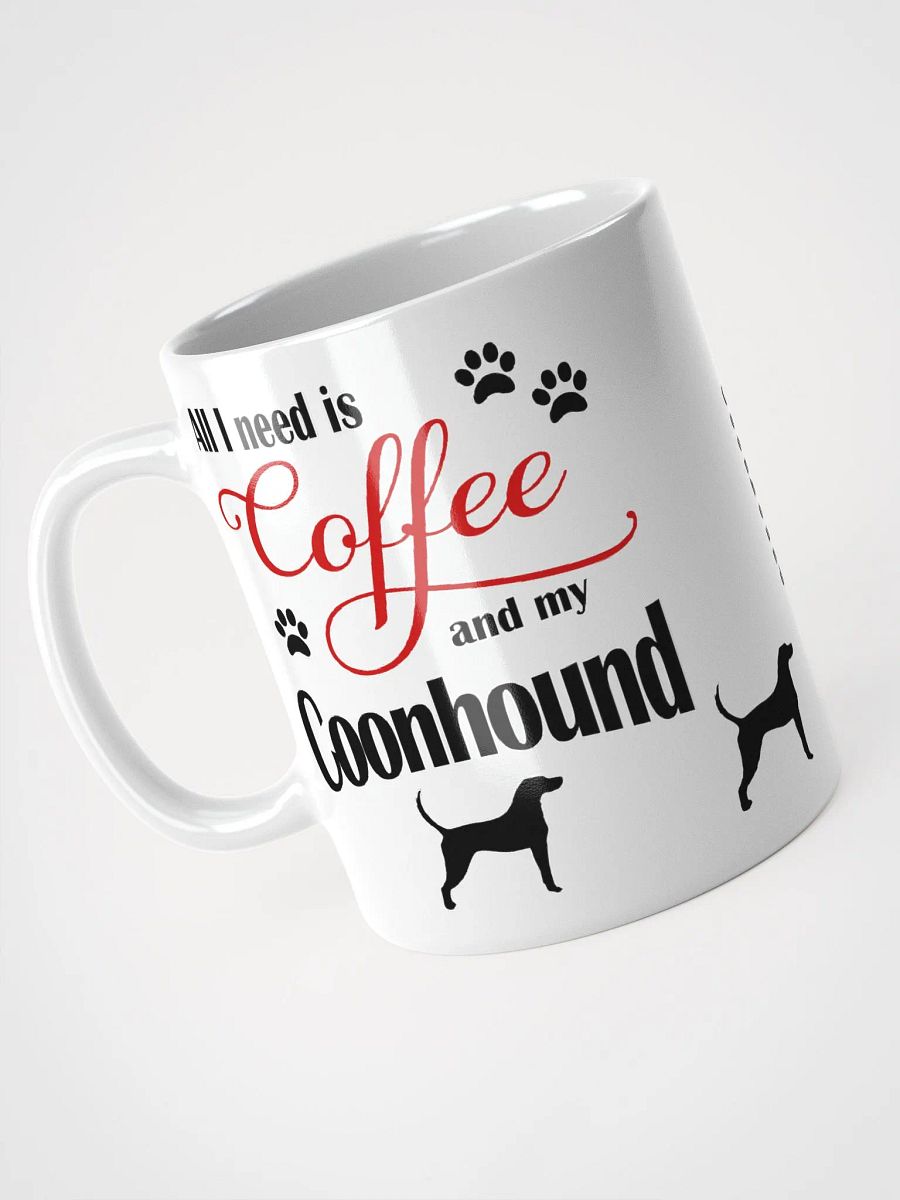 Coffee and my Coonhound Mug product image (3)