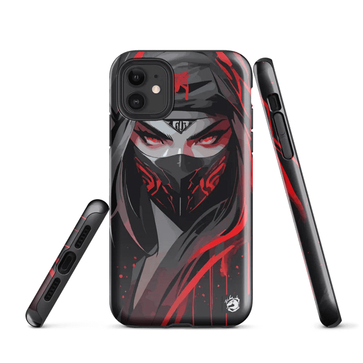 Intense Red Warrior iPhone® Tough Case product image (1)