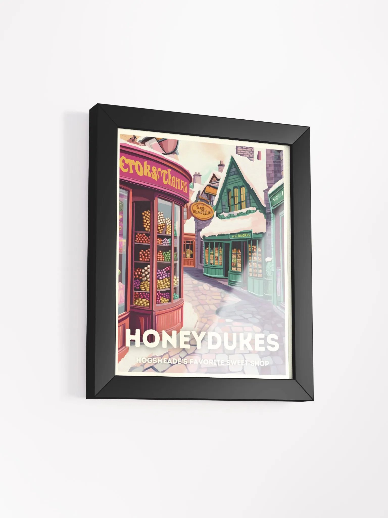Honeydukes Sweet Shop Vintage Travel Poster product image (2)