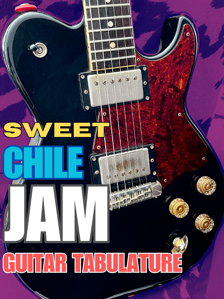 Sweet Chile Jam Guitar TAB product image (1)