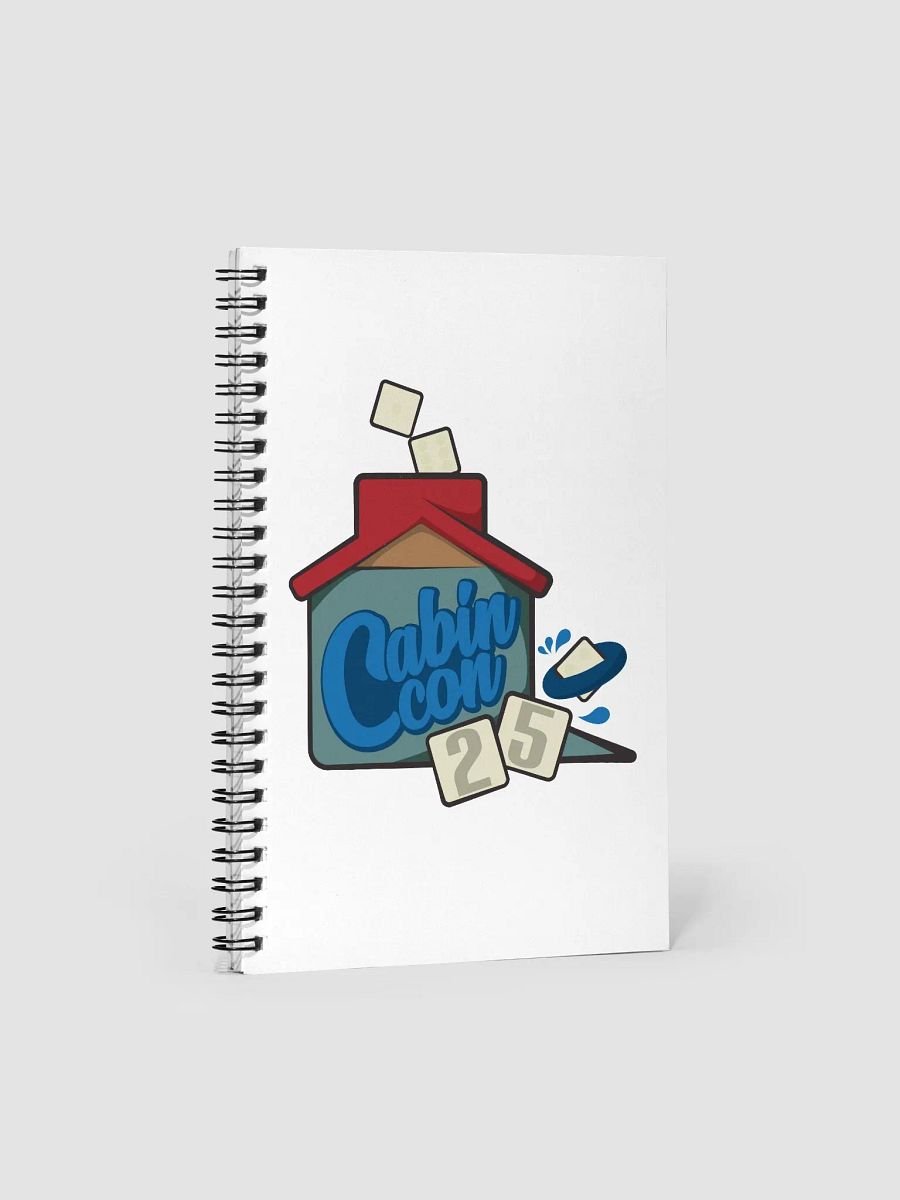 Cabin Con 2025 alt logo Spiral Notebook product image (2)