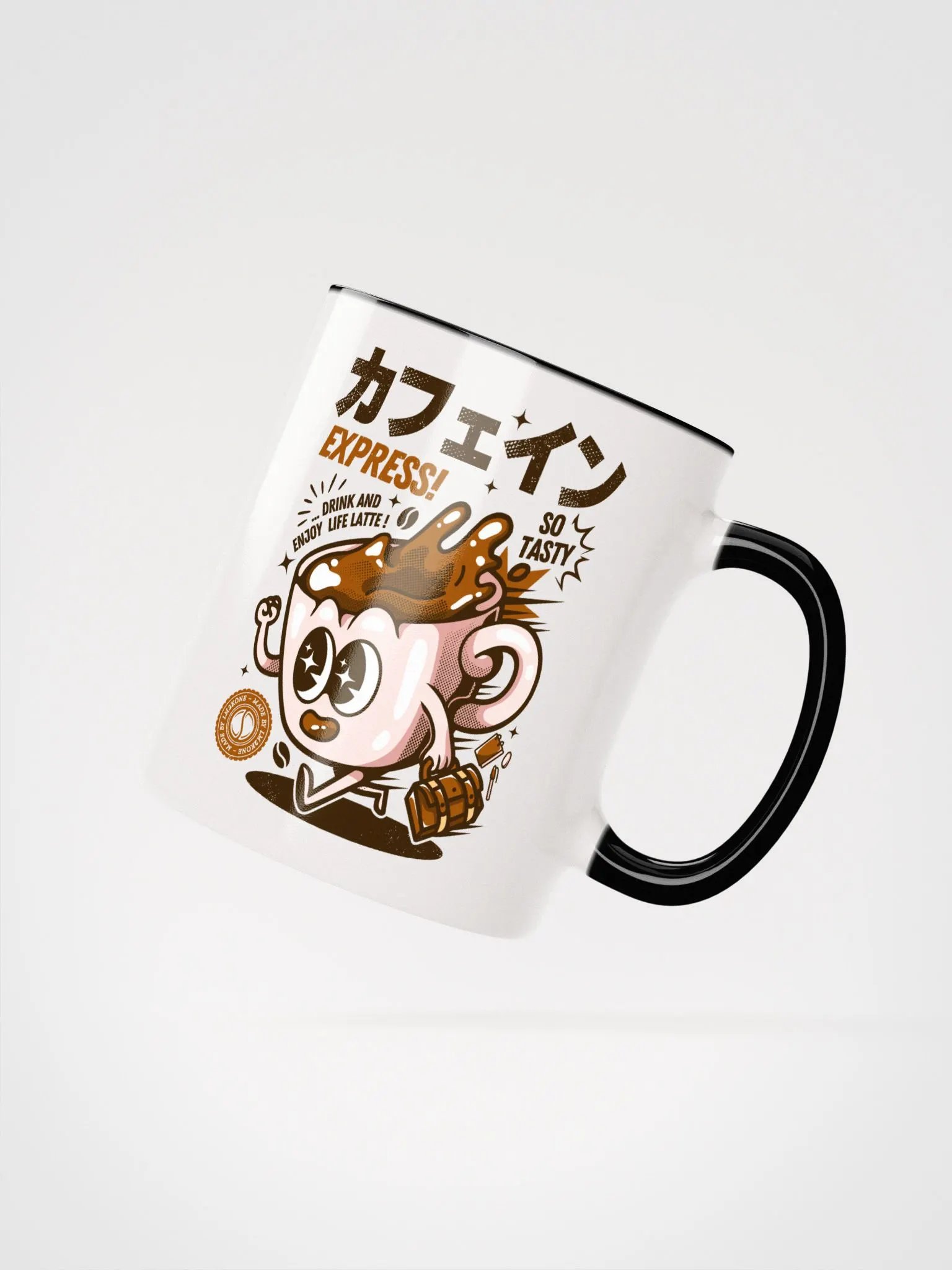 Morning Coffee Retro Cartoon Espress Mug product image (1)
