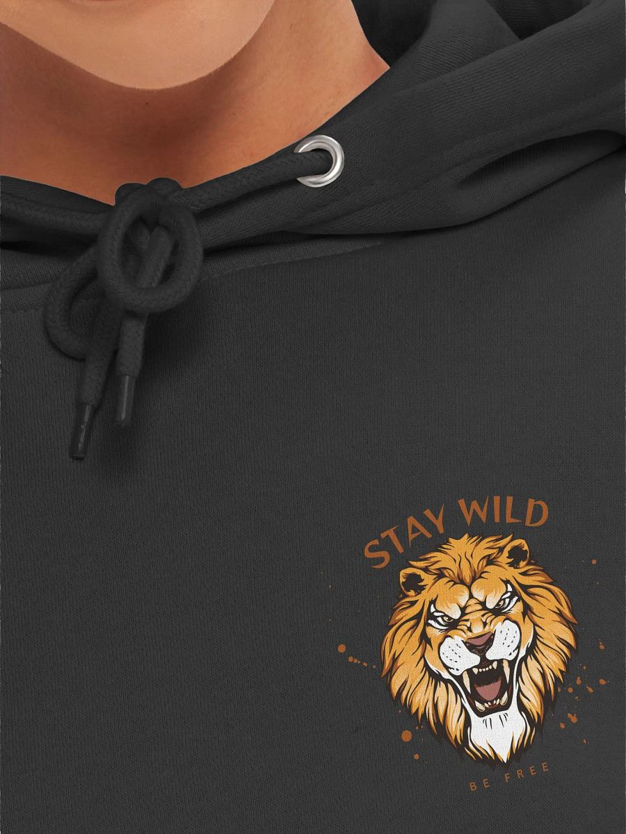 Roaring Wild Lion Premium Hoodie product image (51)