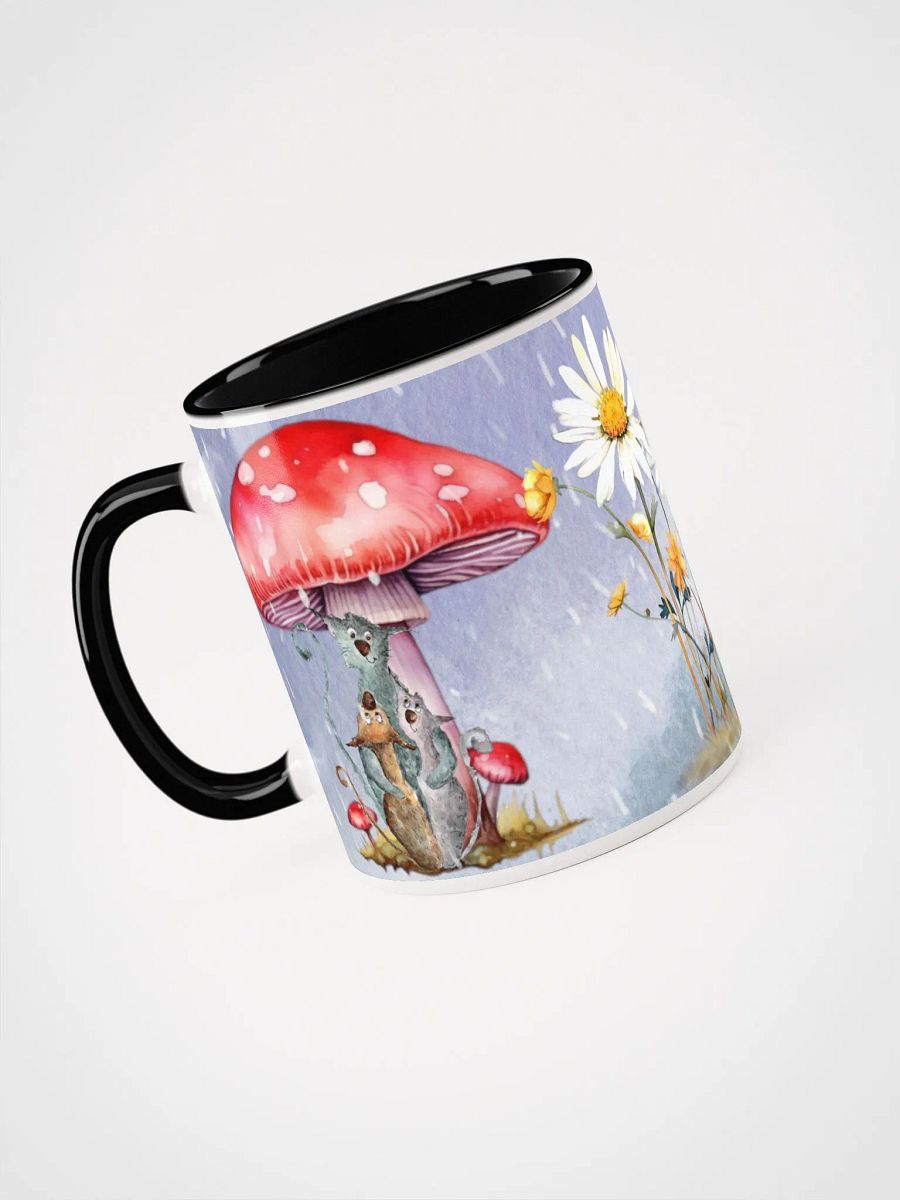 Passing Clouds: Weathering the Storm Ceramic Mug with Quote | 11oz & 15oz Inspirational Coffee Mug | Resilience & Hope Design product image (3)