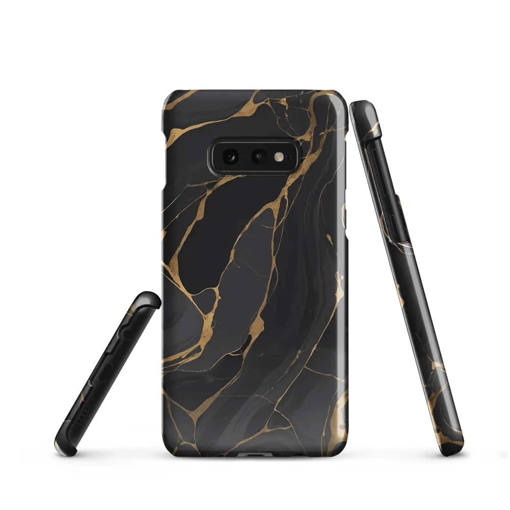 Snap Case for Samsung – Ebon Gold Waves product image (1)
