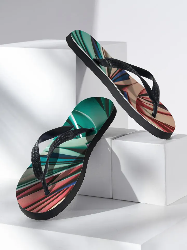 Symmetrical Swirl Flip-Flops product image (2)