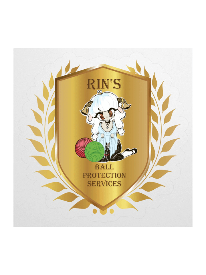 Rin's Ball Protection Services XL Sticker product image (1)