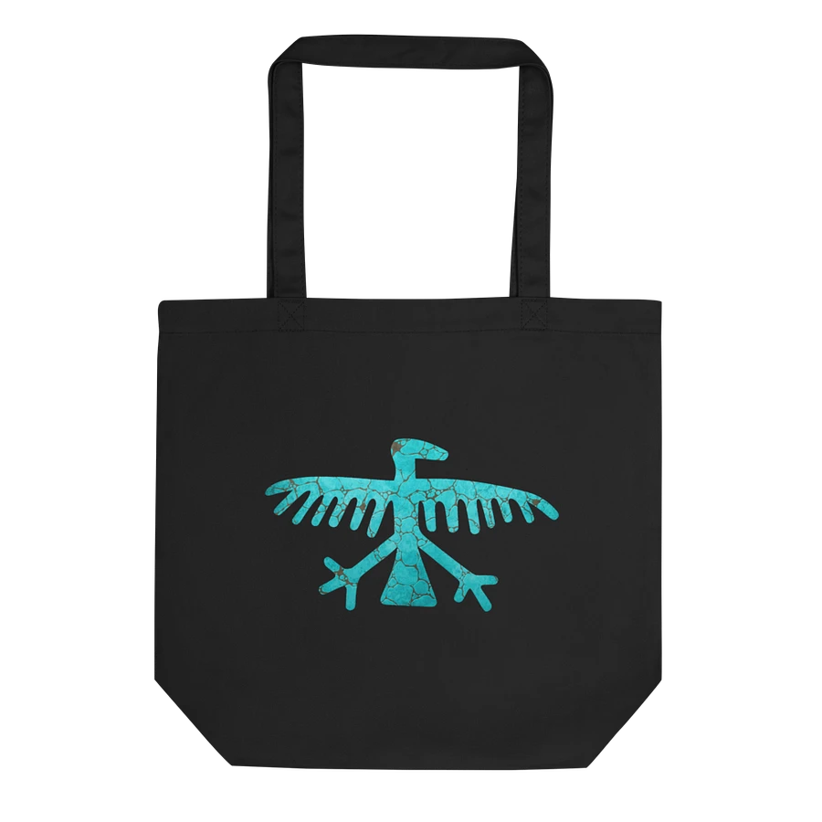 Turquoise Condor Canvas Tote product image (1)