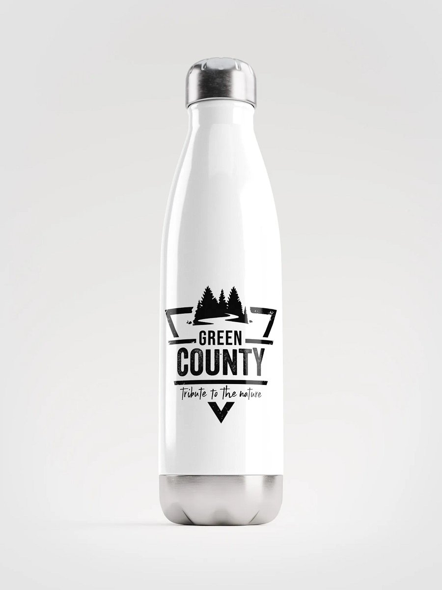 Stainless Waterbottle - White/Black product image (1)