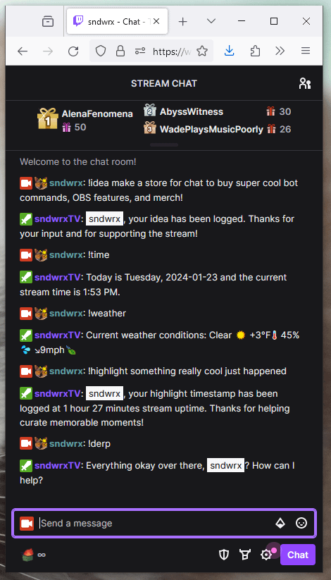Stream Helper Bot Commands product image (2)