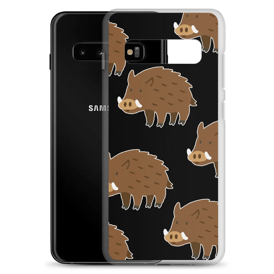 Boar Frenzy Samsung® Clear Case product image (20)