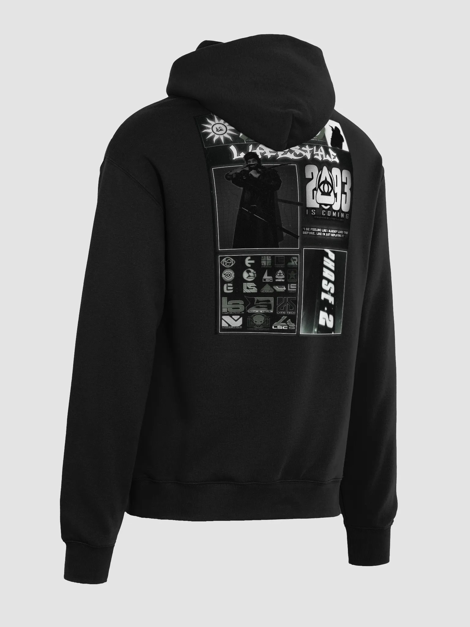 LYFË3 2093 CROSS HOODIE product image (5)