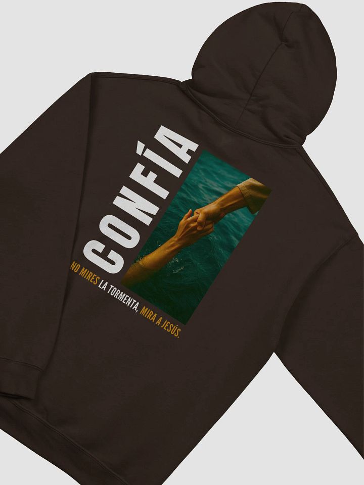 Sudadera Unisex Con Capucha | Confía, no mires la tormenta product image (2)