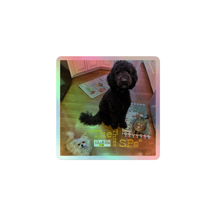 The Three SPs Holographic Stickers product image (1)