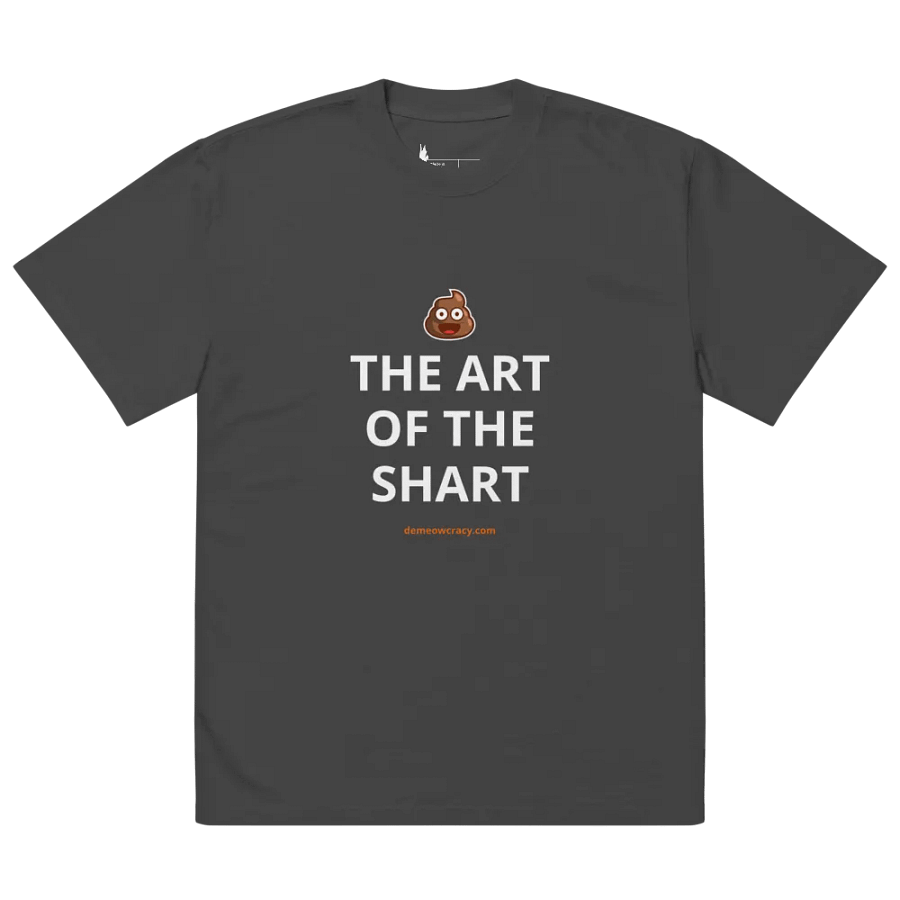 The Art of the Shart - Oversized Faded Tee product image (6)