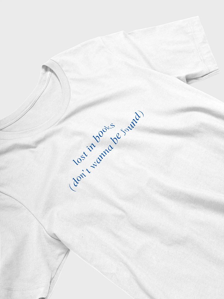 "Lost in books" T-shirt product image (2)